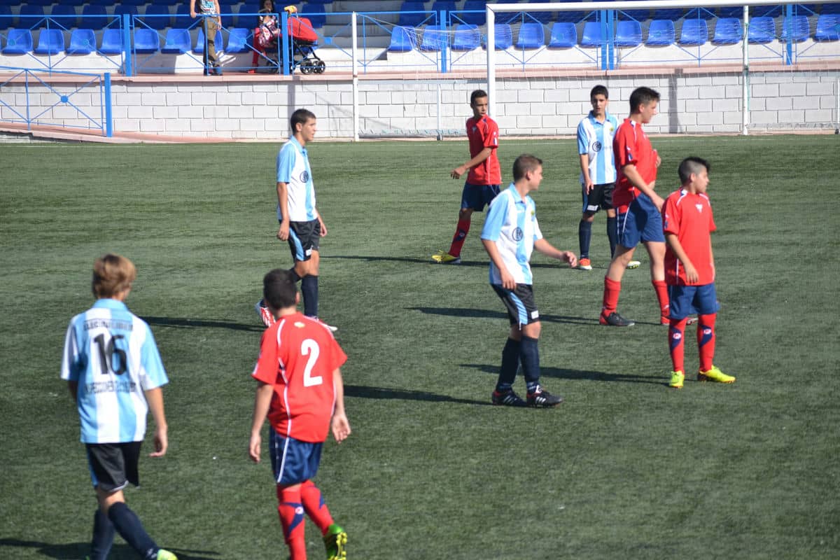 Partidos fútbol base fin de semana 19-01-14