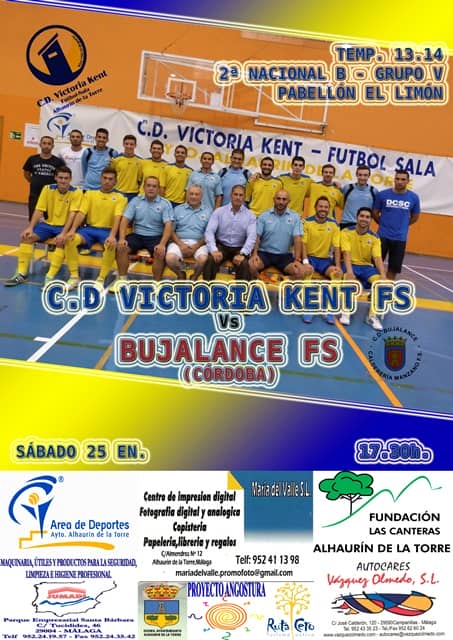 El Victoria Kent recibe al Bujalance