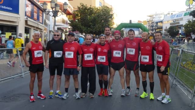 El C.D. Alpino Jarapalos en la XXV Media Maratón de Torremolinos