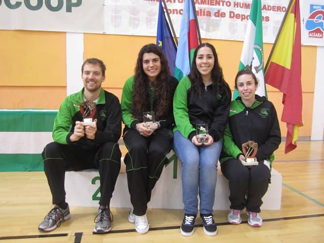 Más podios andaluces del bádminton alhaurino