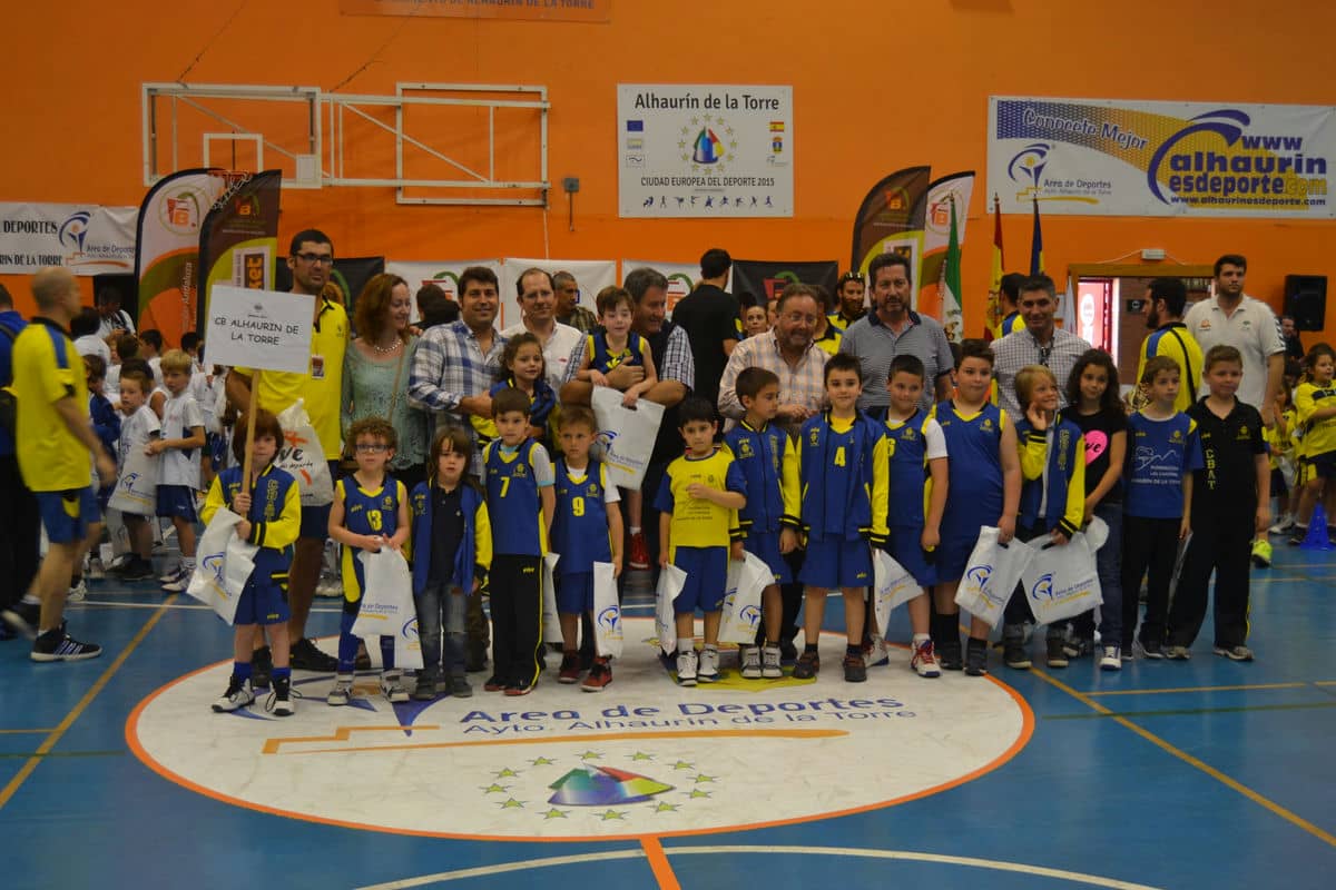 El II Torneo Baby Basket de Alhaurín congrega a un millar de visitantes