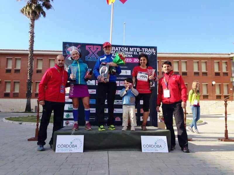 Charo Zea 3ª en en el III Trail Running Guzmán el Bueno