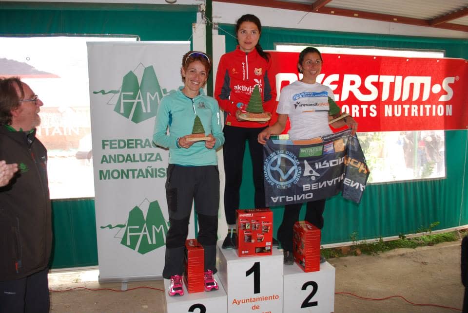 Beatriz Jiménez Subcampeona de Andalucía  de Trail