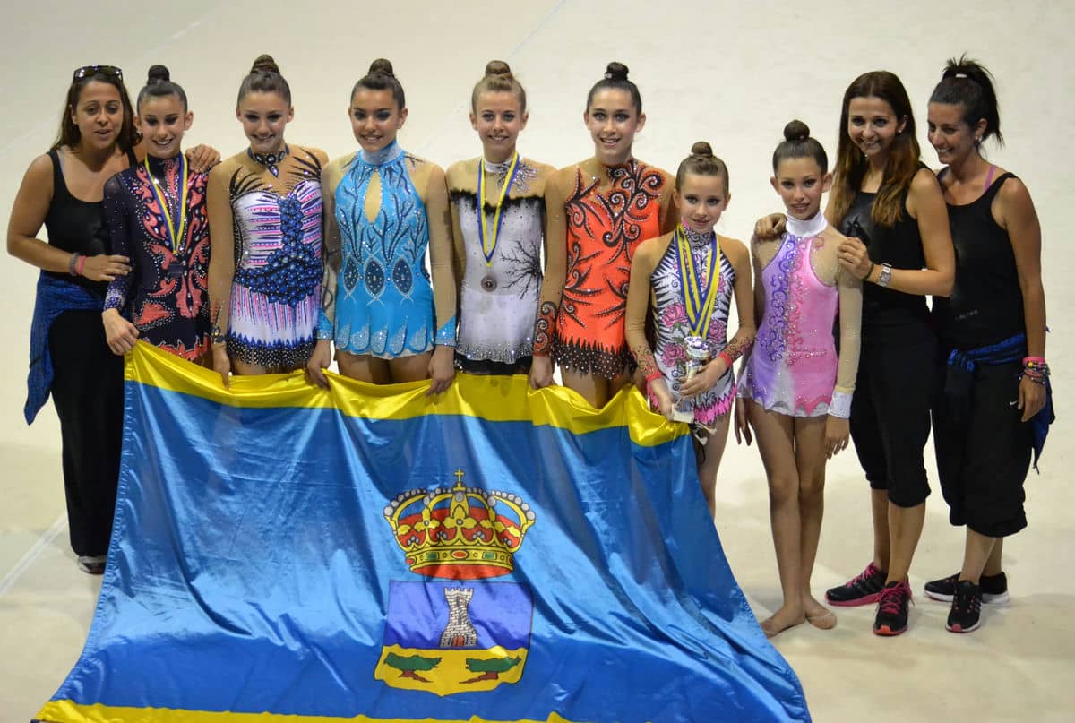 Gran papel del Club Aldetor de Gimnasia Rítmica en el Campeonato de Andalucía