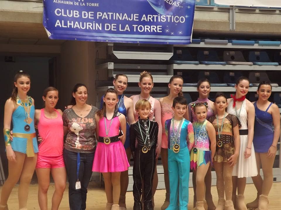 El Club de Patinaje Artístico triunfa en los Campeonatos de Andalucía