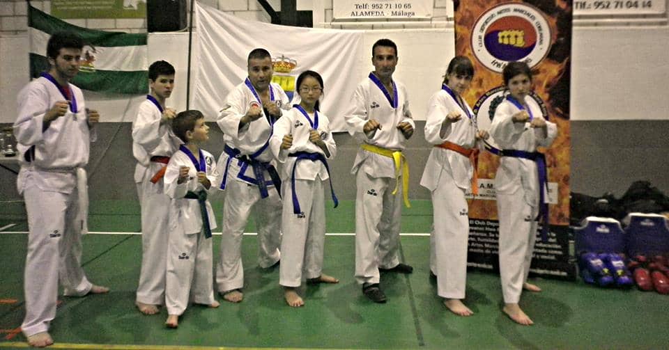 El club de Artes Marciales Coreanas Hwa Rang participa en un acto solidario