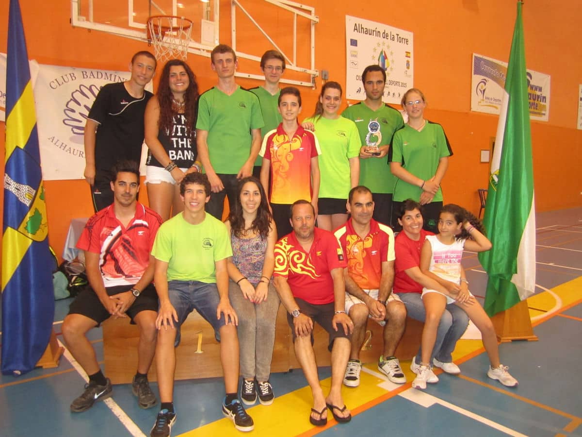 El Bádminton Alhaurín de la Torre, subcampeón de la liga malagueña