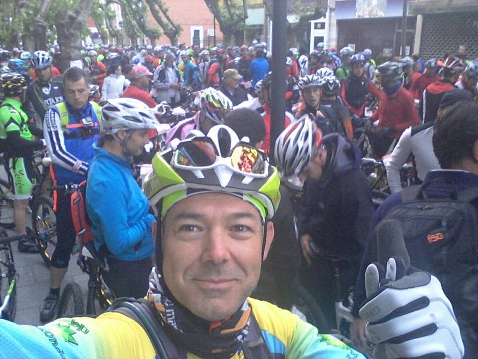 Antonio Fuentes, del MTB Jarapalos, en los 10.000 del Soplao