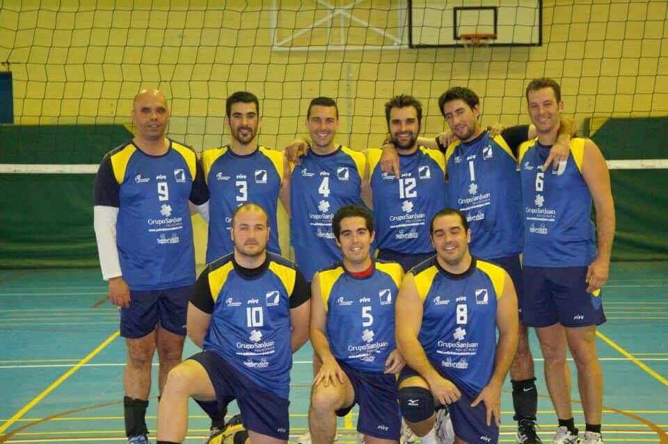 El Senior masculino del Club Voley Alhaurín de la Torre, campeón de Málaga