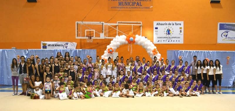 Éxito del XIV Torneo de Gimnasia Rítmica celebrado en Alhaurín de la Torre