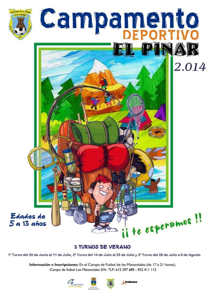 La Escuela C. D. Lauro presenta el Campamento de Verano El Pinar 2014