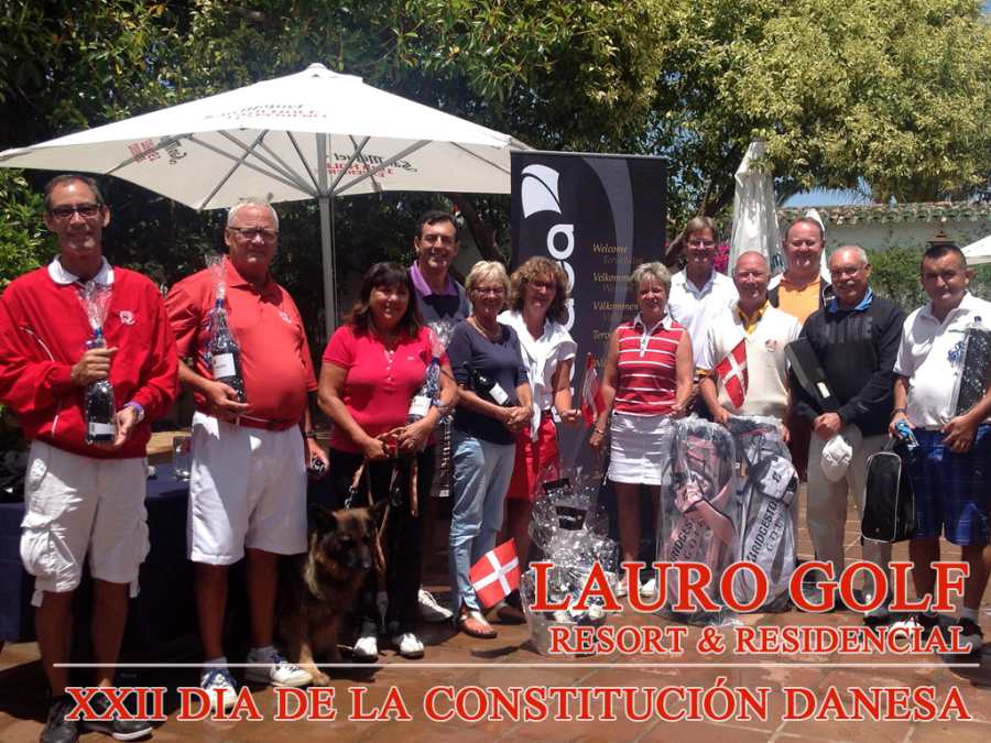 Celebrado el XXII Torneo Día de la Constitución Danesa en Lauro Golf