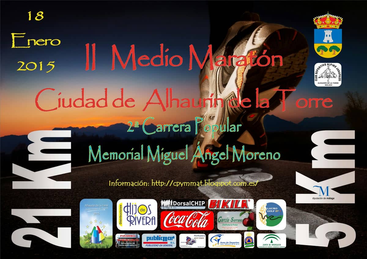 El viernes se cierra el plazo de inscripciones en el II Medio Maratón y Carrera Popular ‘Miguel Ángel Moreno’