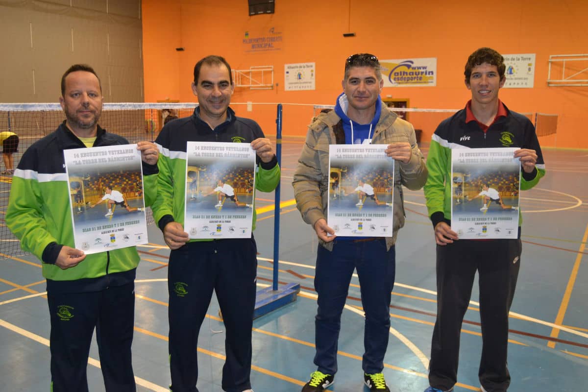 El próximo fin de semana se celebra el XIV Torneo de Veteranos ‘La Torre del Bádminton’