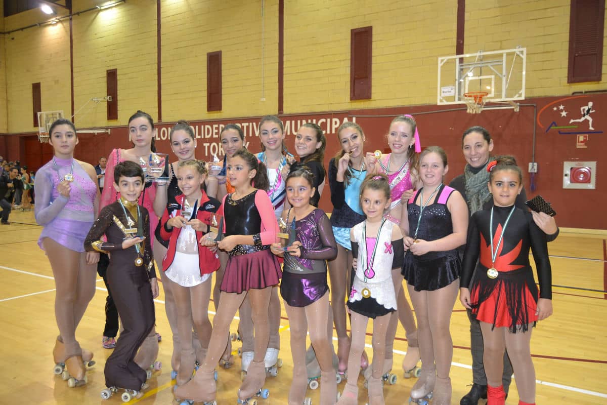 Gran fase final del patinaje artístico de Alhaurín de la Torre en el Trofeo provincial
