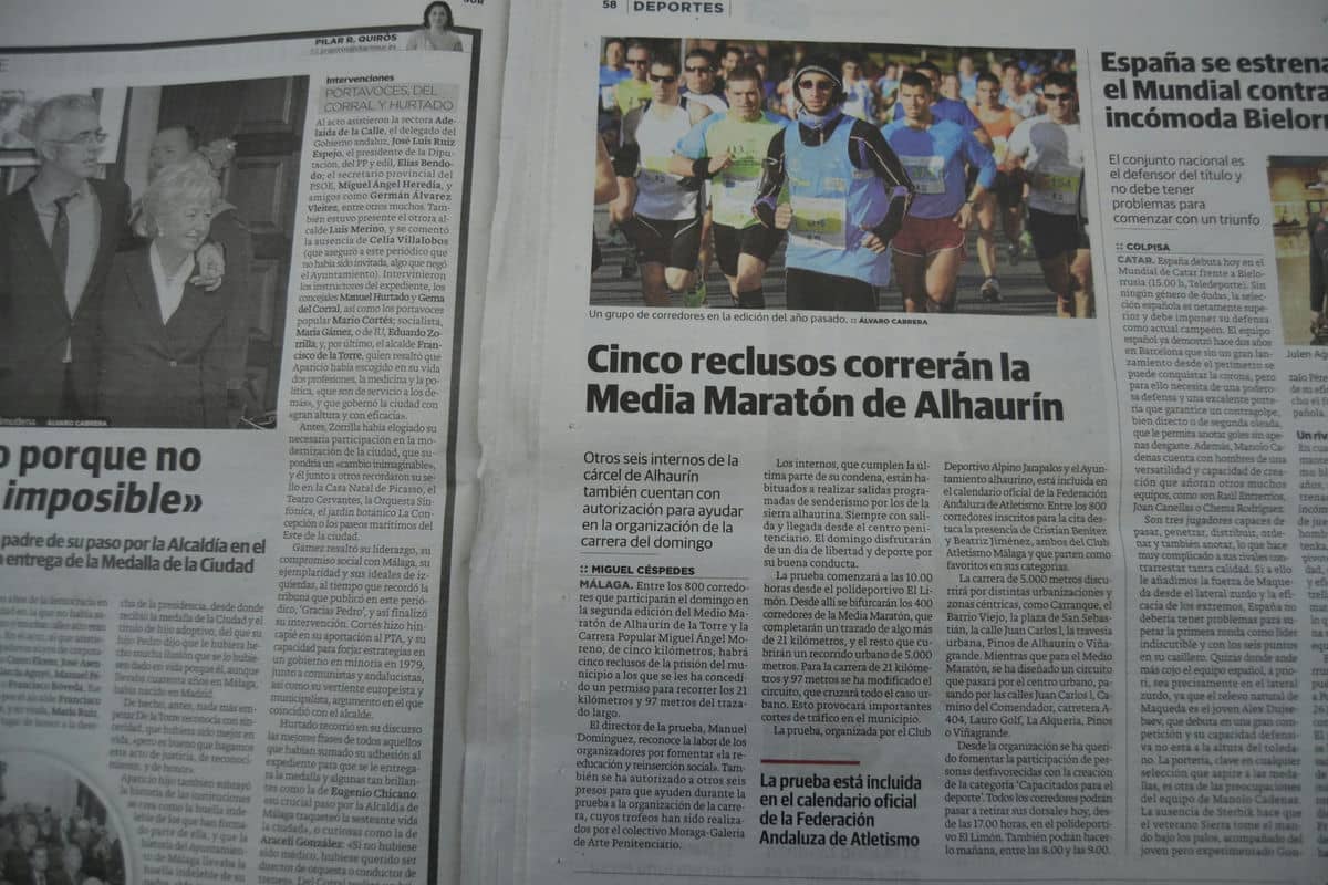 La Media Maratón de Alhaurín de la Torre también en la prensa provincial