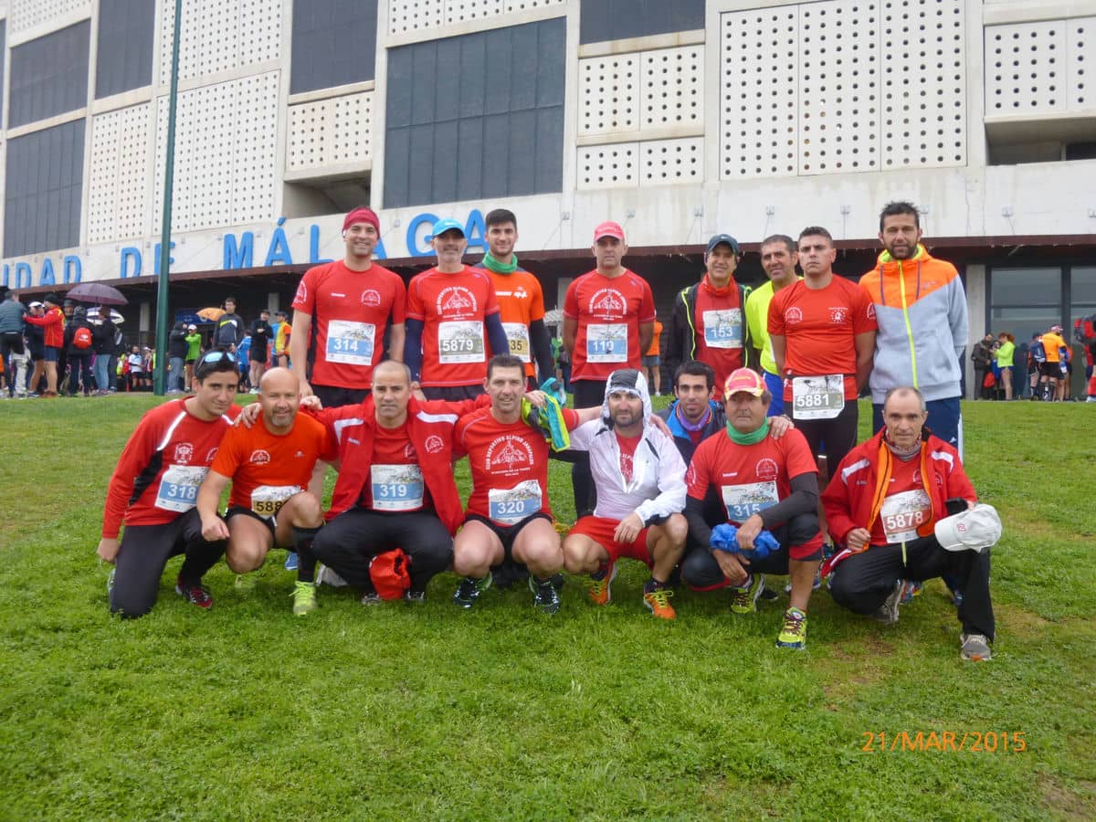 Excelente el C.D. Alpino Jarapalos en la 25 Medio Maratón Ciudad de Málaga