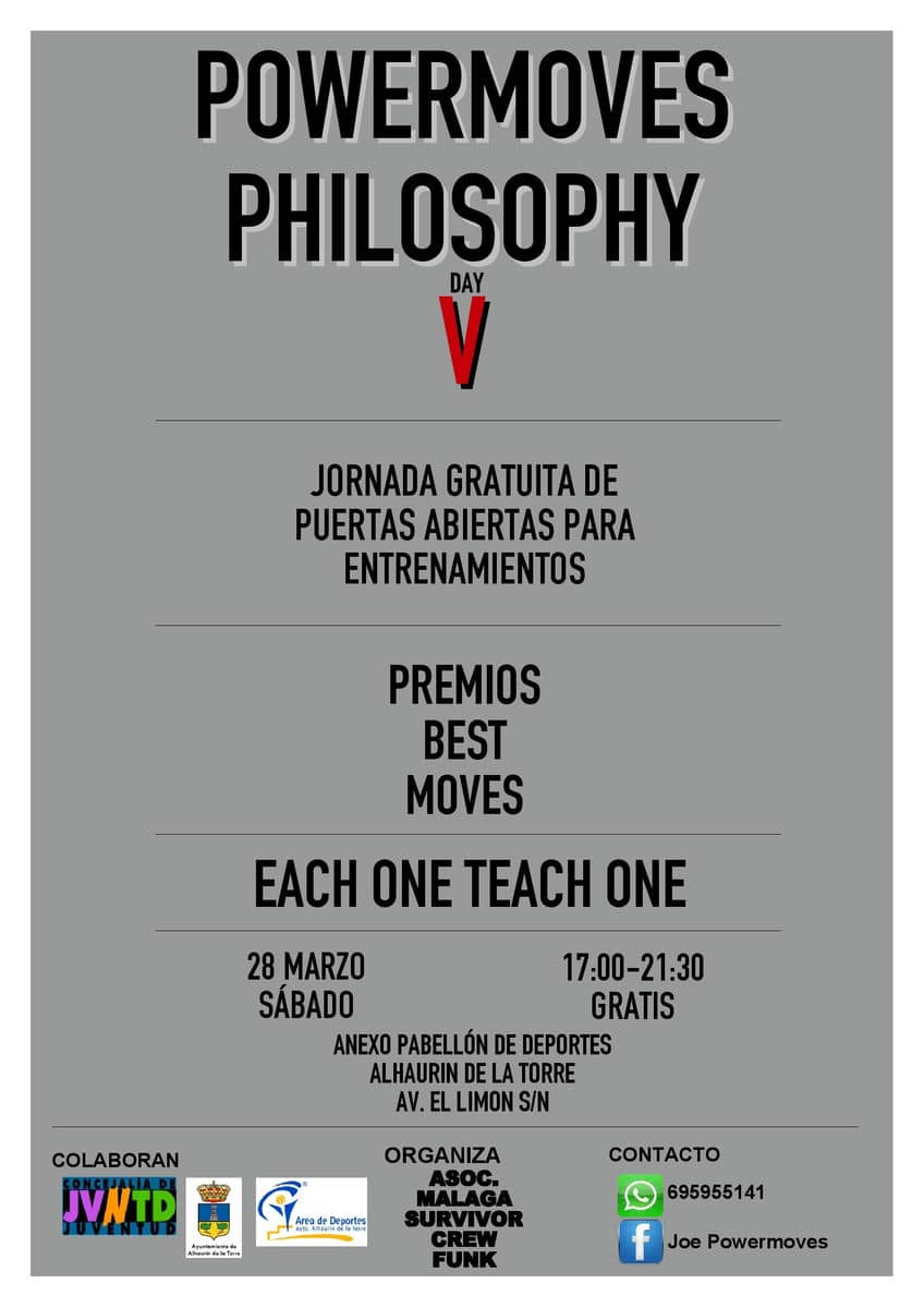 La V edición de la Powermoves Phylosophy, mañana sábado en El Limón