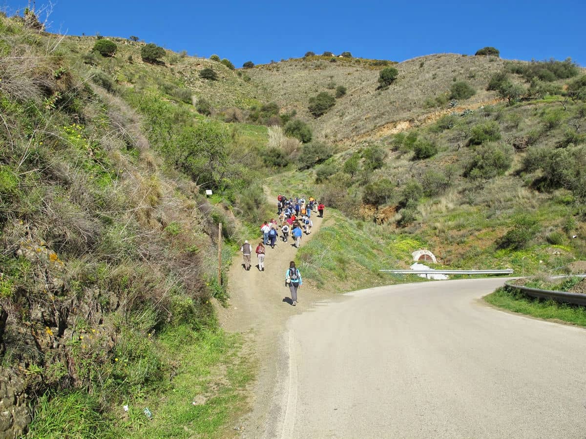 El Rompesuelas de ruta por Moclinejo y El Borge