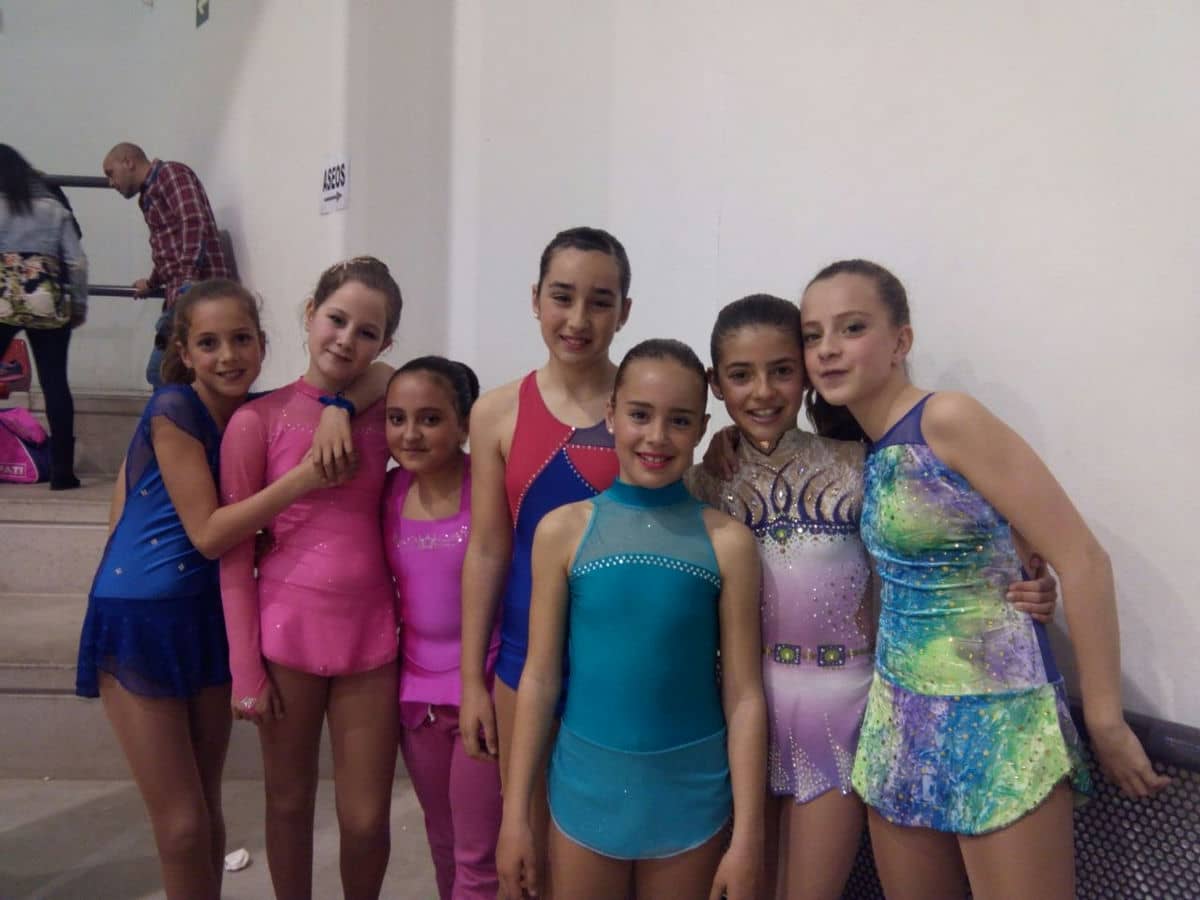La cantera del patinaje artístico de Alhaurín de la Torre, en lo más alto del Torneo Provincial