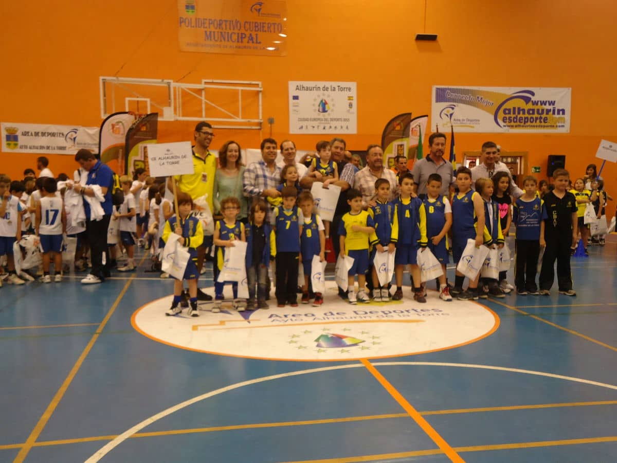 Los equipos del Club Baloncesto Alhaurín de la Torre