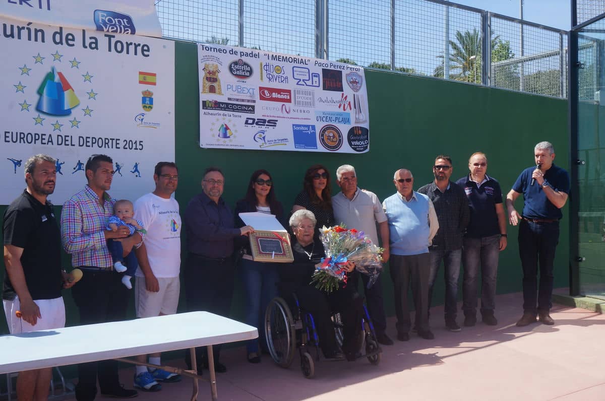Gran acogida al I Torneo de Pádel organizado en honor a Paco Peral
