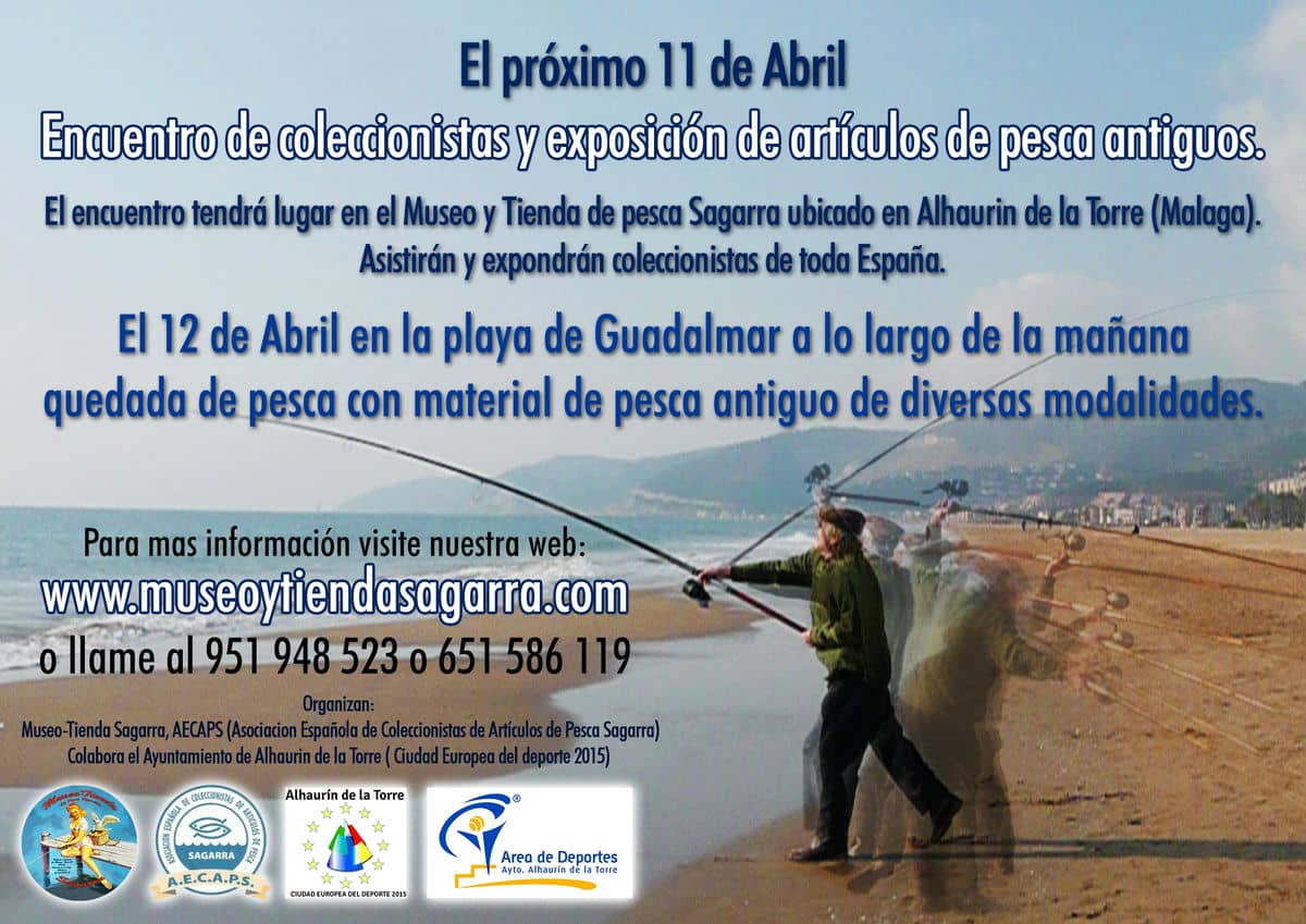 Alhaurín de la Torre albergará el Encuentro anual de coleccionistas de accesorios de pesca antiguos