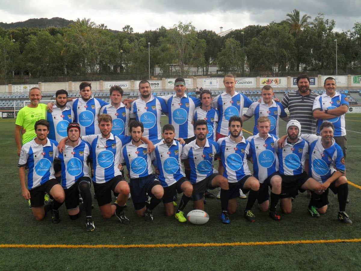 La liga provincial de rugby, en Alhaurín de la Torre