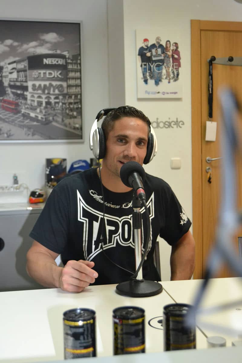 El bicampeón del mundo de kick boxing, Rafa Moreno, mañana en La Mega Radio