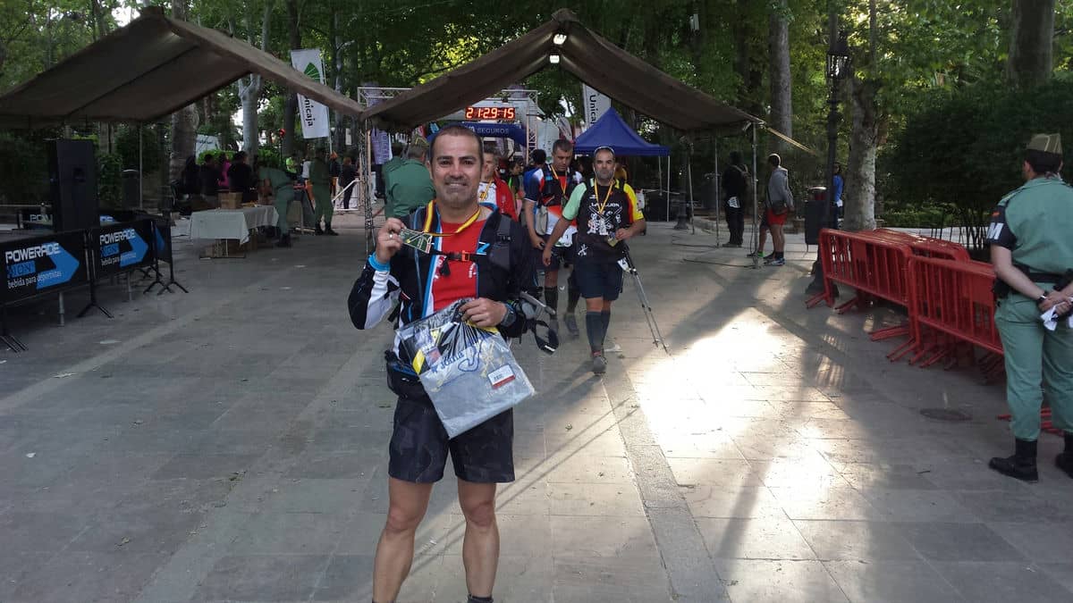 Cinco atletas del C.D. alpino Jarapalos en la XVIII edición de los 101 Km de Ronda