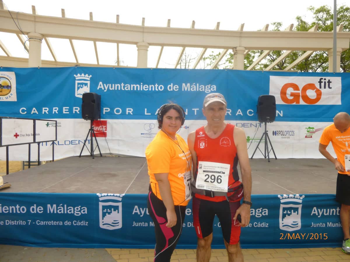 El C.D. Alpino Jarapalos en la XVI Carrera Urbana por la Integración  de Málaga
