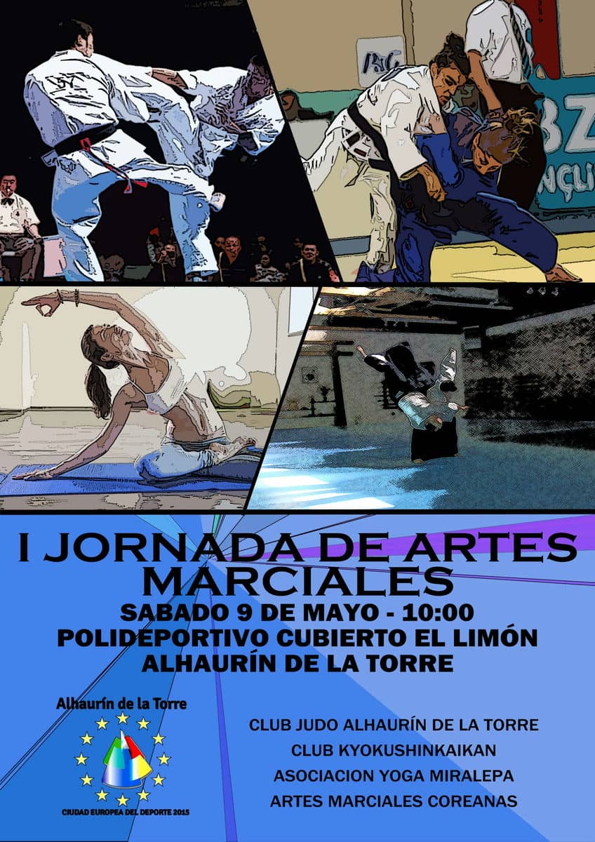 Mañana se celebrará la I Jornada de Artes Marciales de Alhaurín de la Torre