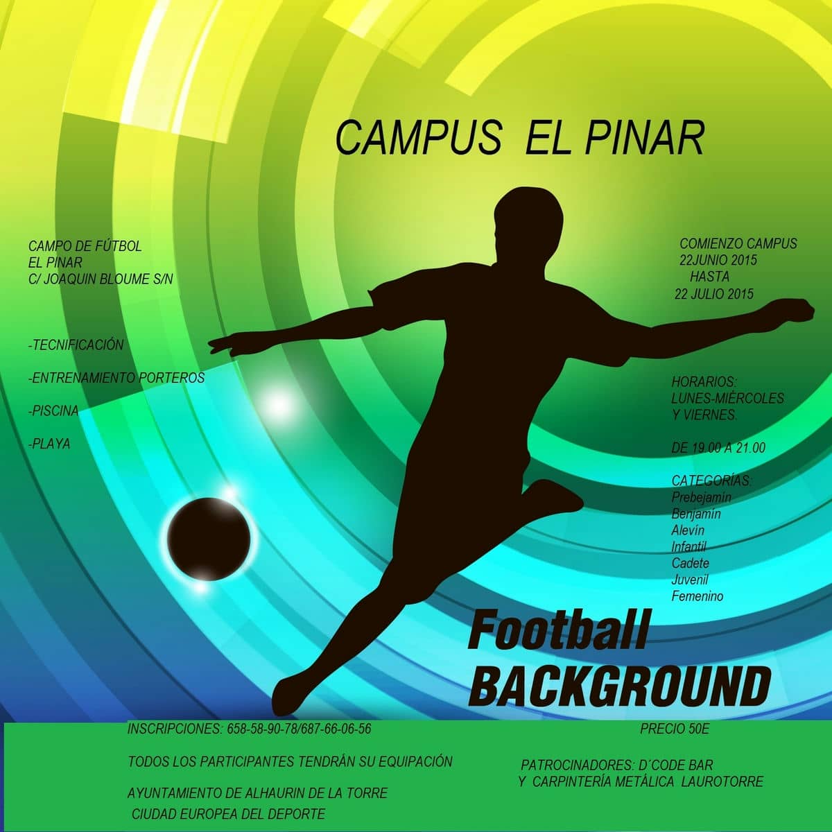 El lunes comienza el Campus de Tecnificación Jesús Calzado