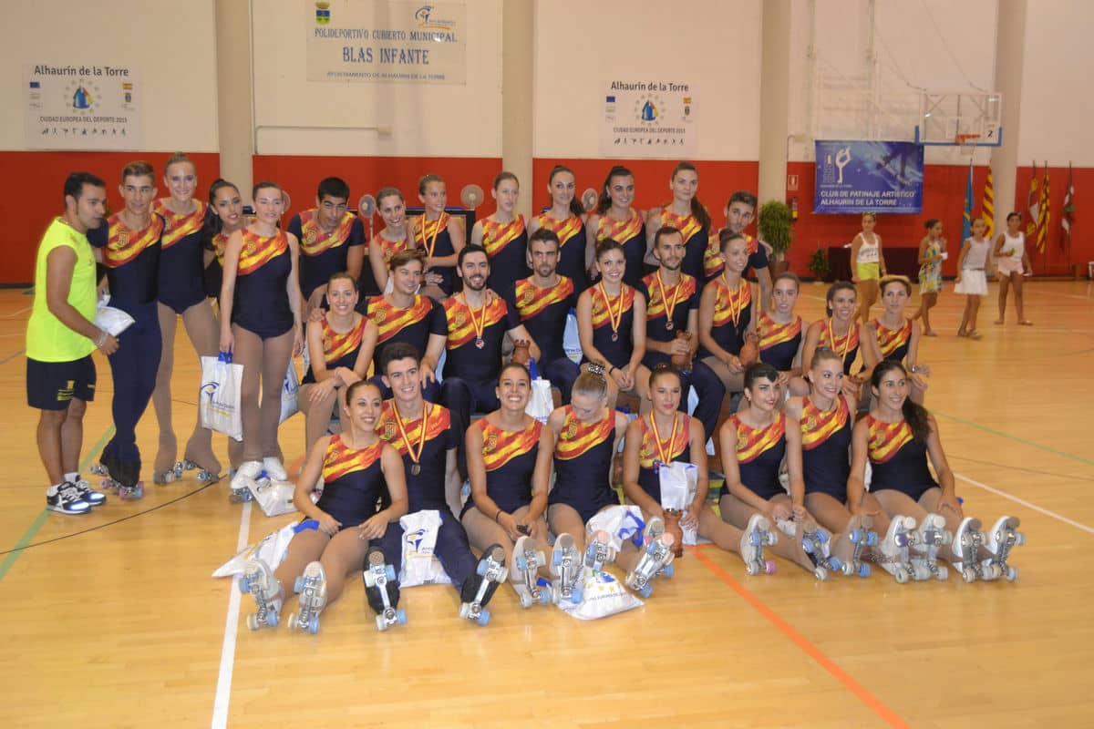 Cataluña arrasa en el XXIII Campeonato de España de Patinaje Artístico de Alhaurín de la Torre