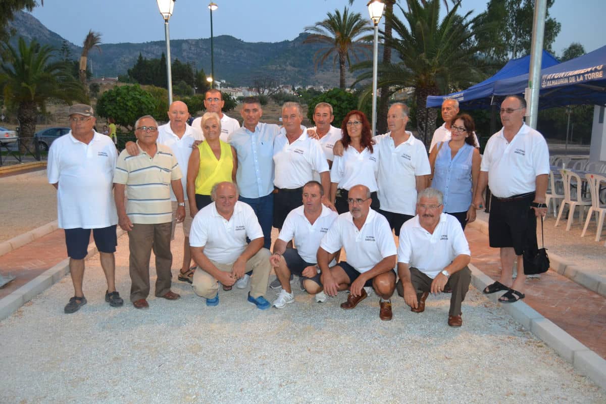 El Club de Petanca de Alhaurín de la Torre disfrutó de su Torneo de Verano