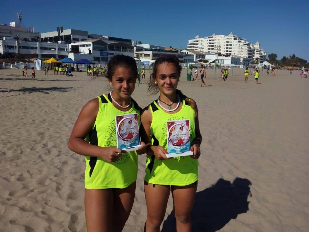 El voley playa de Alhaurín de la Torre 2º en el Torneo A4 Mixto San Bernabé de Marbella