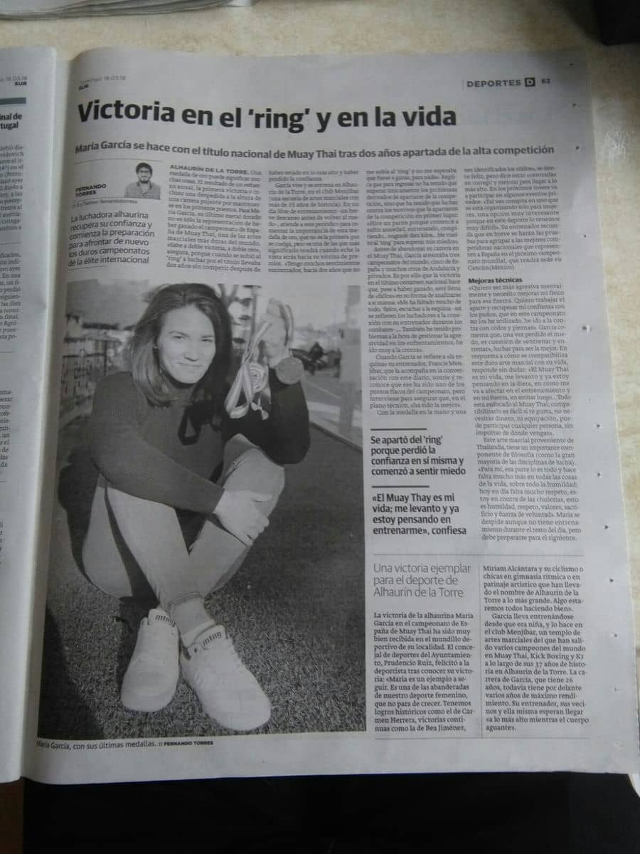 La prensa provincial se hace eco del deporte de Alhaurín de la Torre