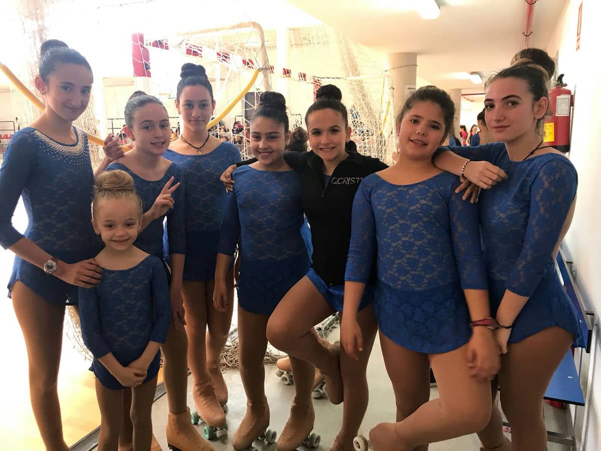 Alhaurín de la Torre acogió a más de 250 patinadores en los Test Provinciales de Iniciación