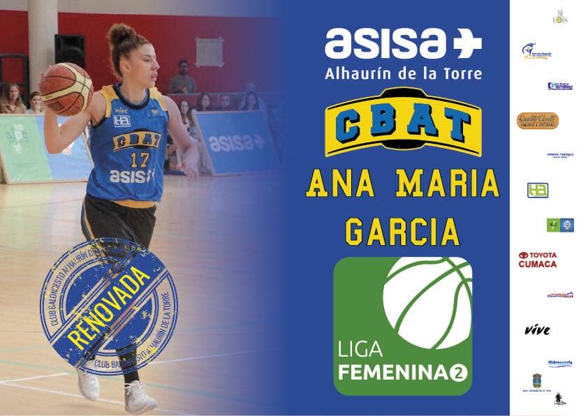 Ana María García seguirá esta temporada en el Club Baloncesto Alhaurín de la Torre