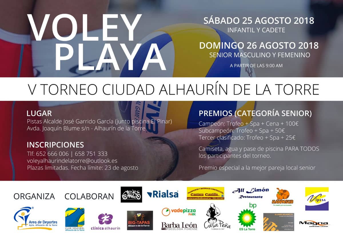El sábado y el domingo tenemos una cita con el voley playa
