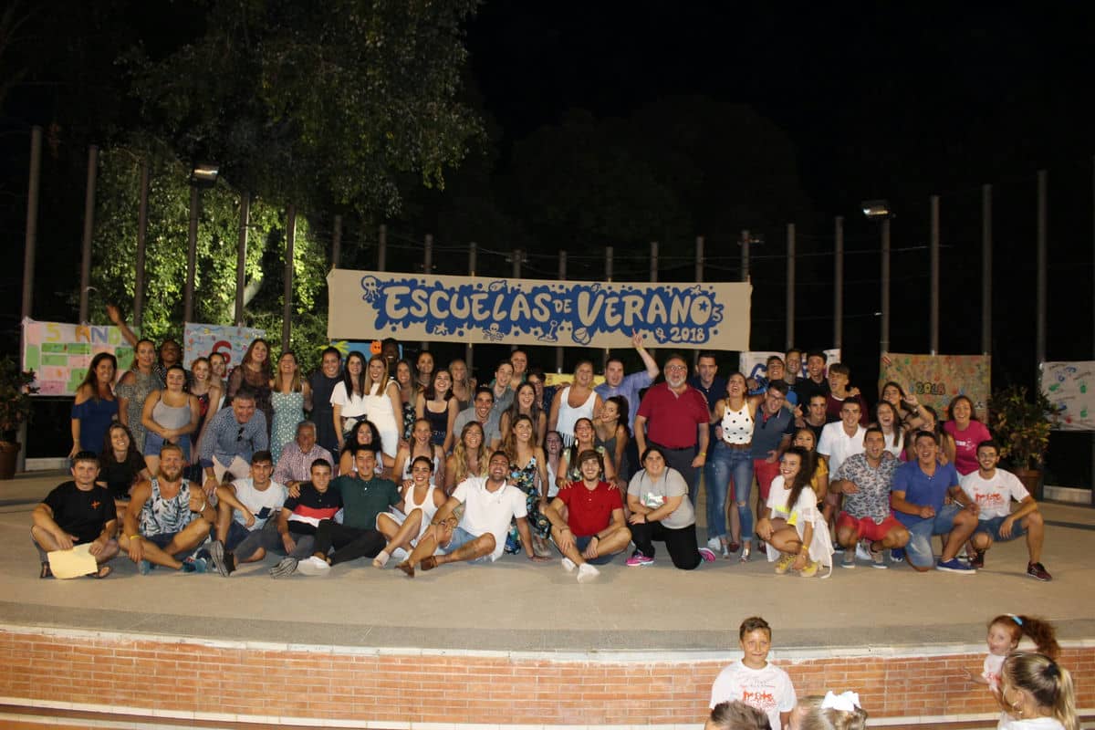Celebrada la ceremonia de clausura de las Escuelas Municipales de Verano en El Portón