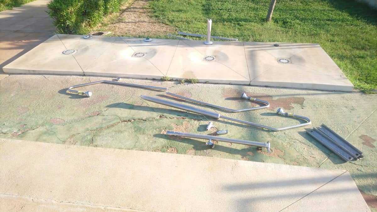 Una nueva acción vandálica obligará a mantener cerrada la piscina municipal de La Alquería
