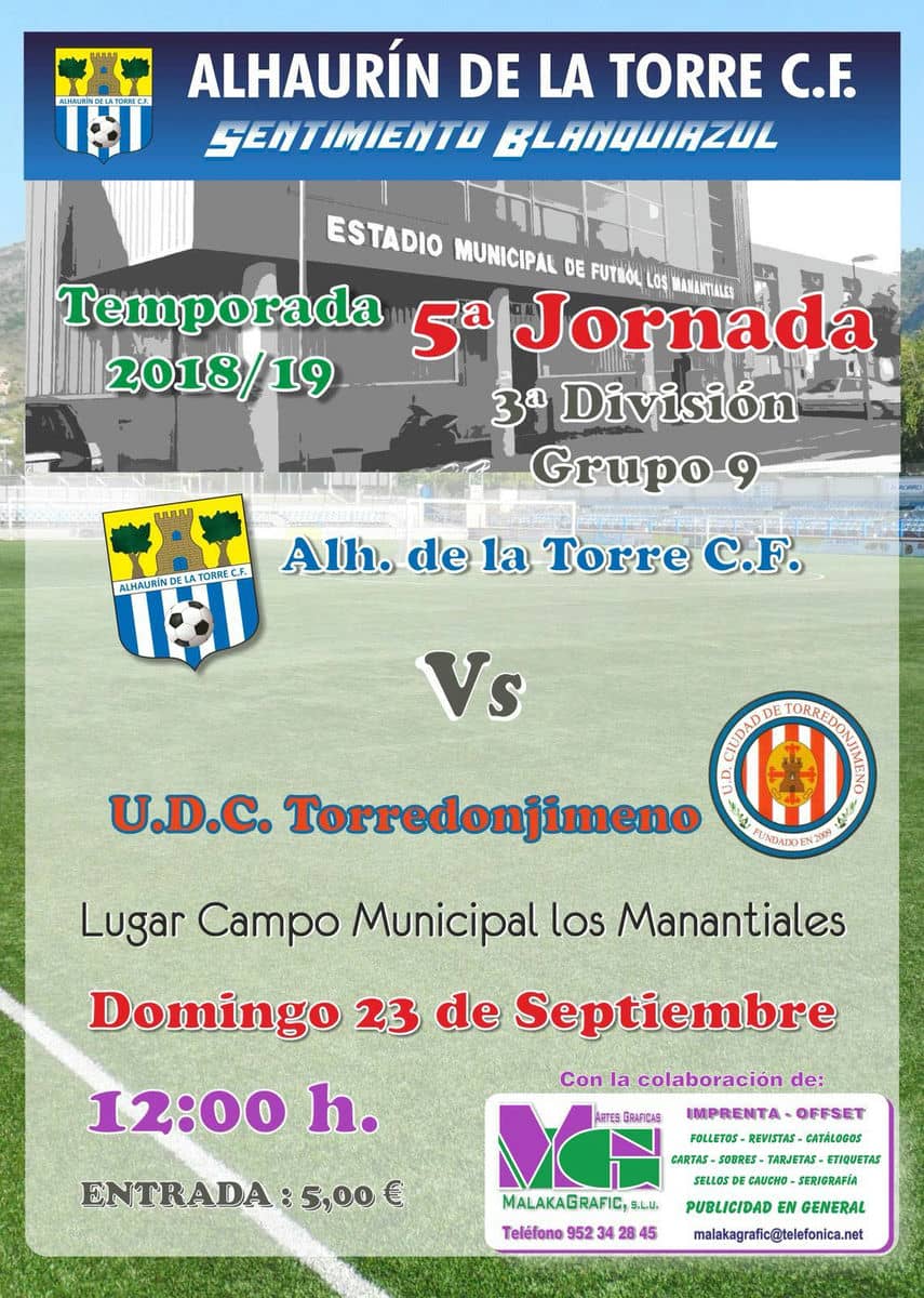 El Tercera División del Alhaurín C.F. te espera hoy en las gradas de Los Manantiales