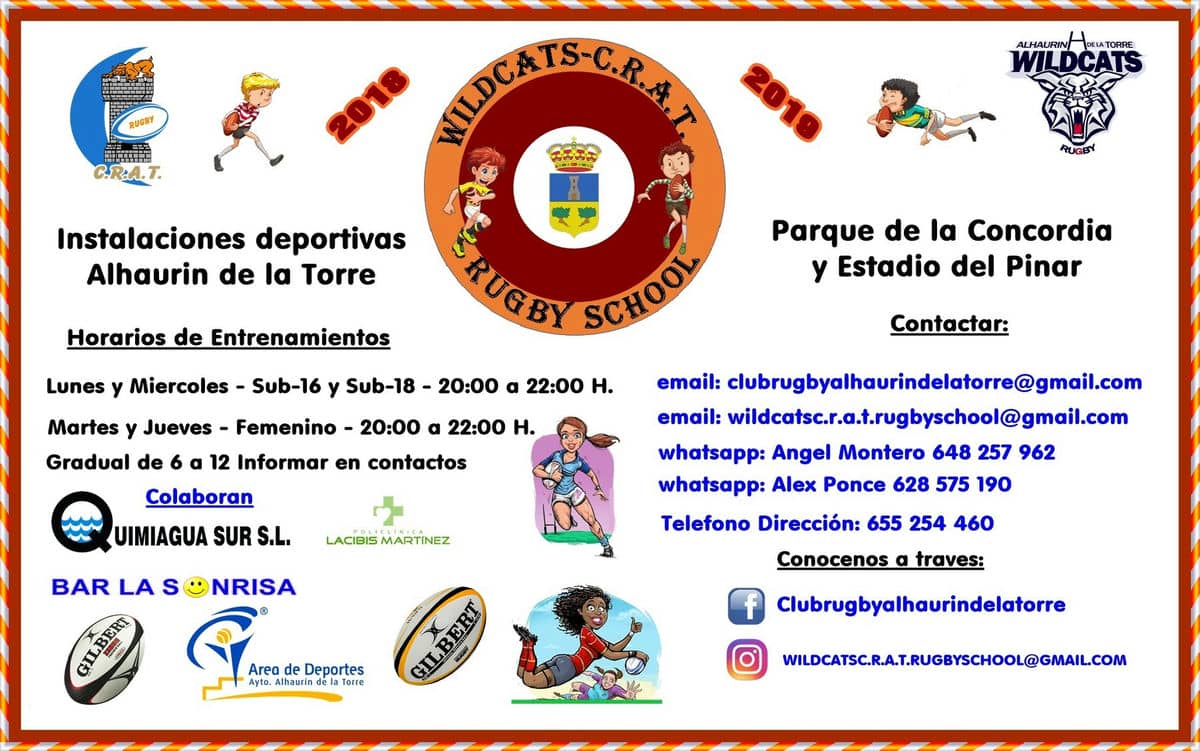 El Club Rugby Alhaurín de la Torre te invita a conocer un deporte que no te dejará indiferente