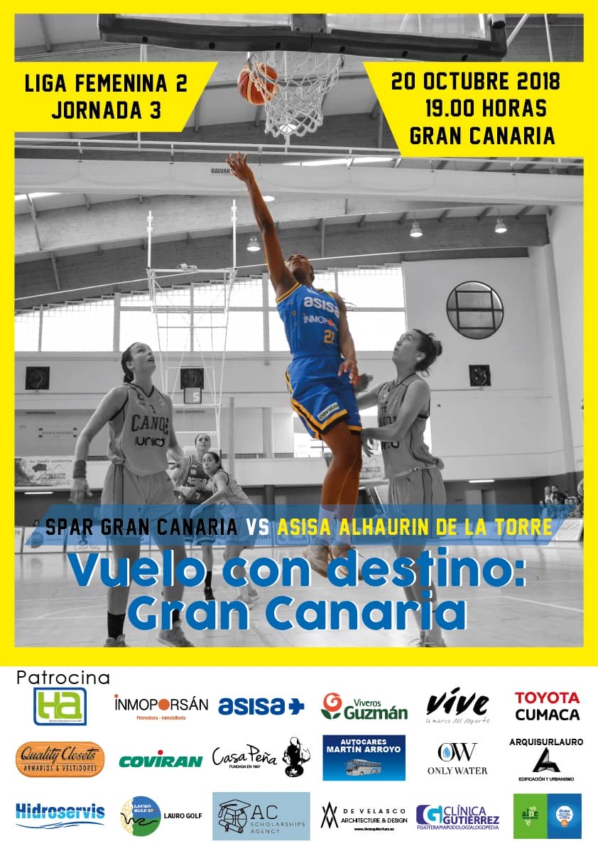 El Asisa Alhaurín vuelve a las Islas Canarias para enfrentarse con el Spar con muy buenas sensaciones