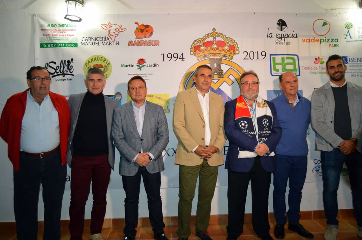 La Peña Madridista Alhaurín de la Torre y su 25 Aniversario