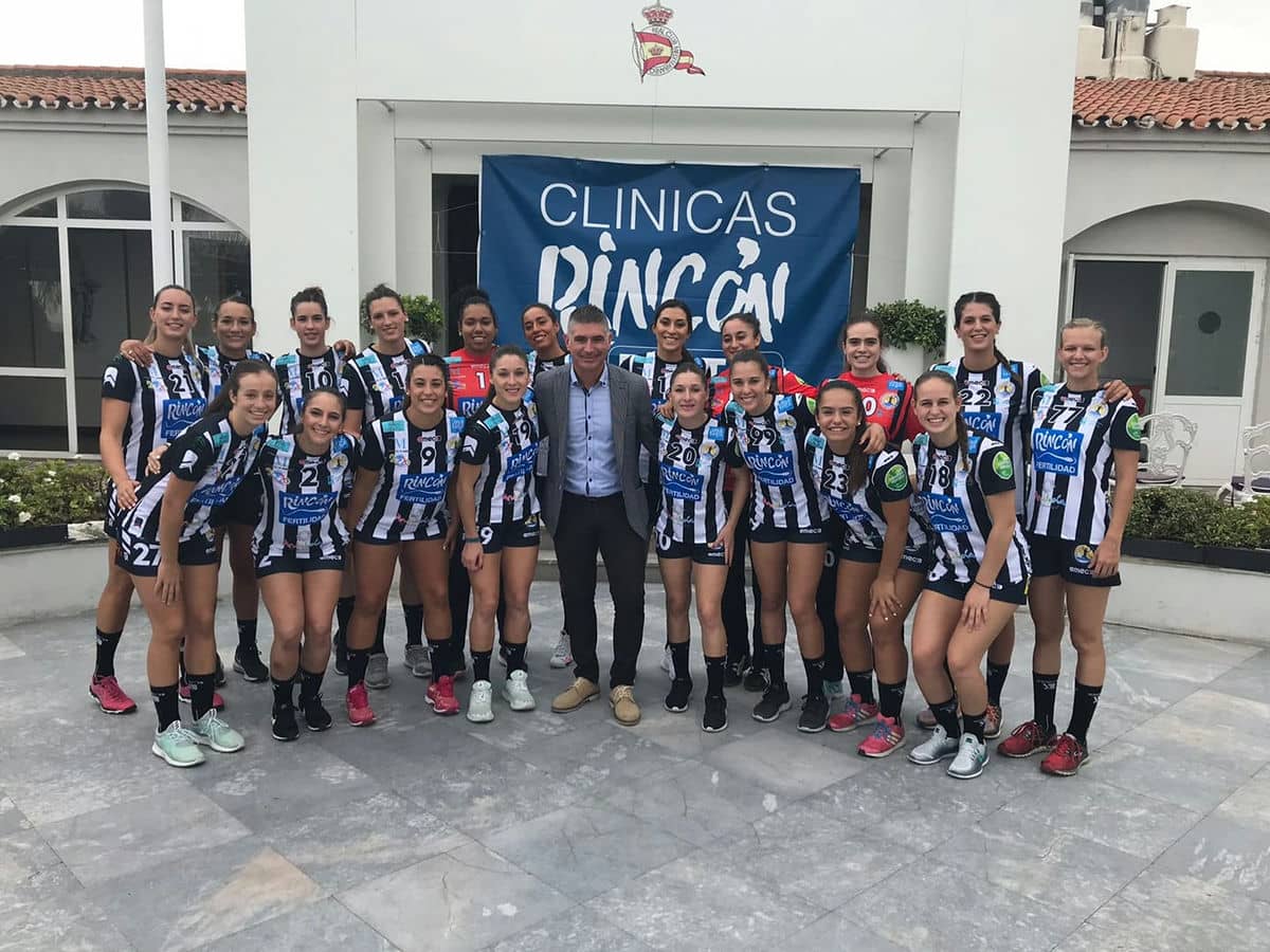 El Rincón Fertilidad de balonmano jugará en Alhaurín su primer partido europeo de la temporada