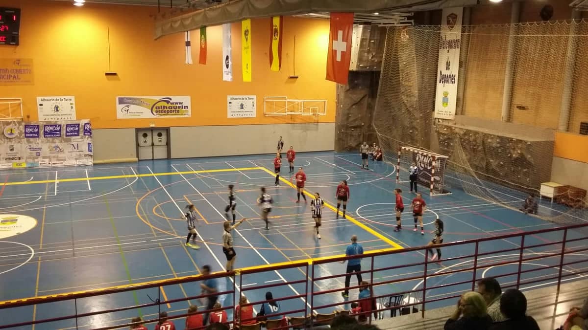 Ya ha empezado el partido del Rincón Fertilidad de balonmano