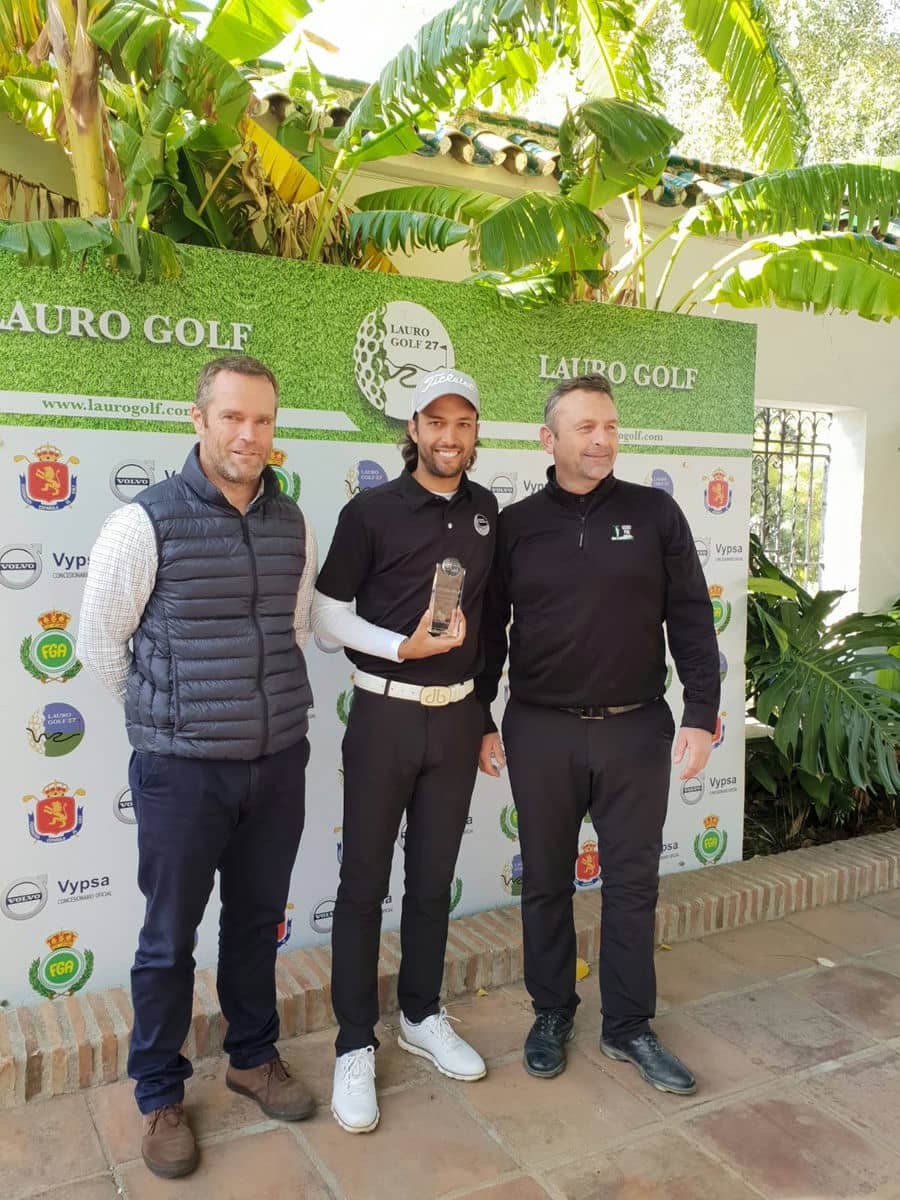 Álvaro Arizabaleta deja en casa la victoria del Gecko Tour en Lauro Golf Resort