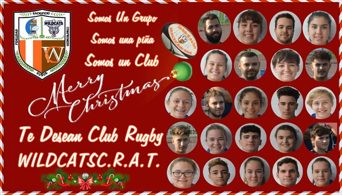 El Club Rugby Alhaurín de la Torre os desea felices fiestas